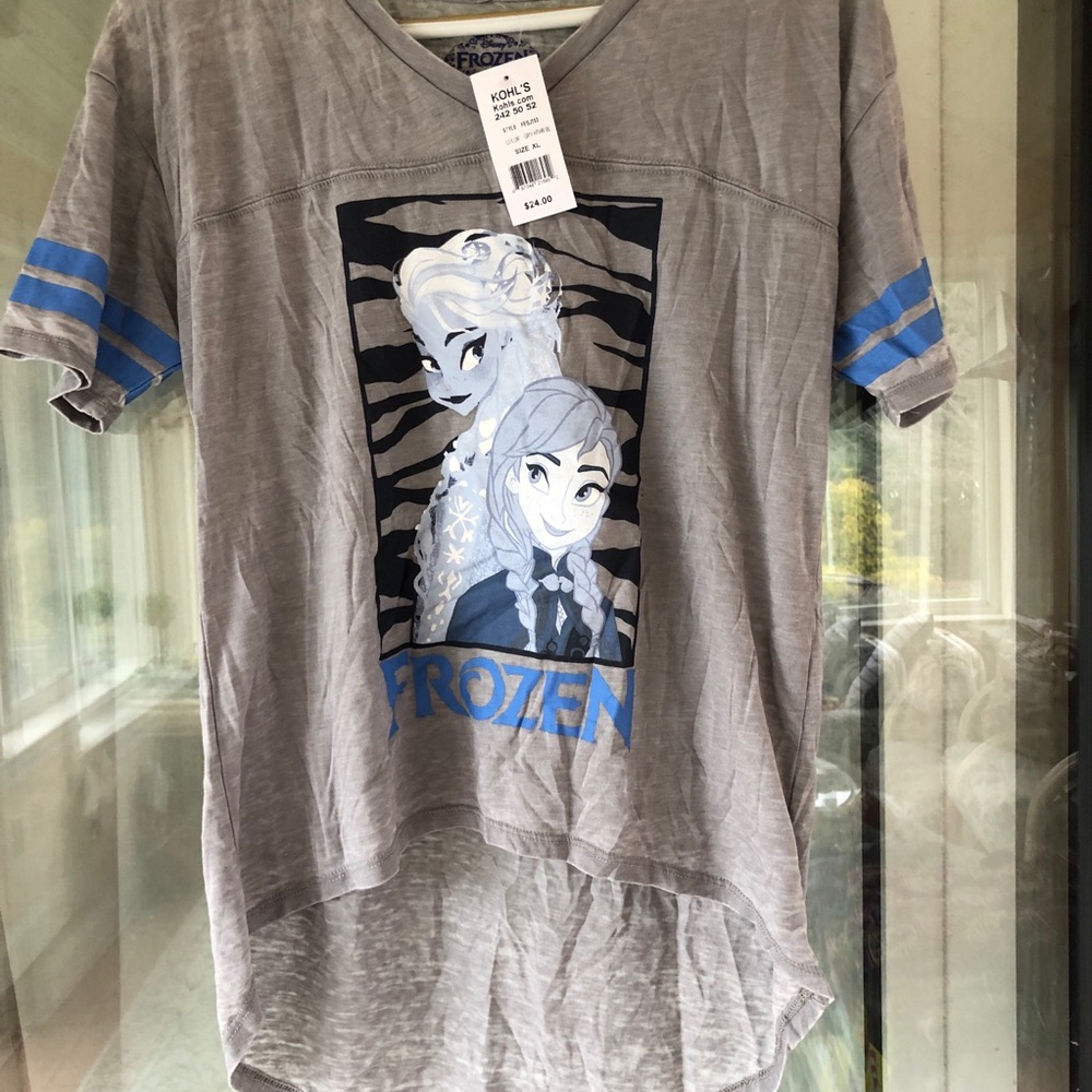 Disney’s Frozen high-low t-shirt jersey